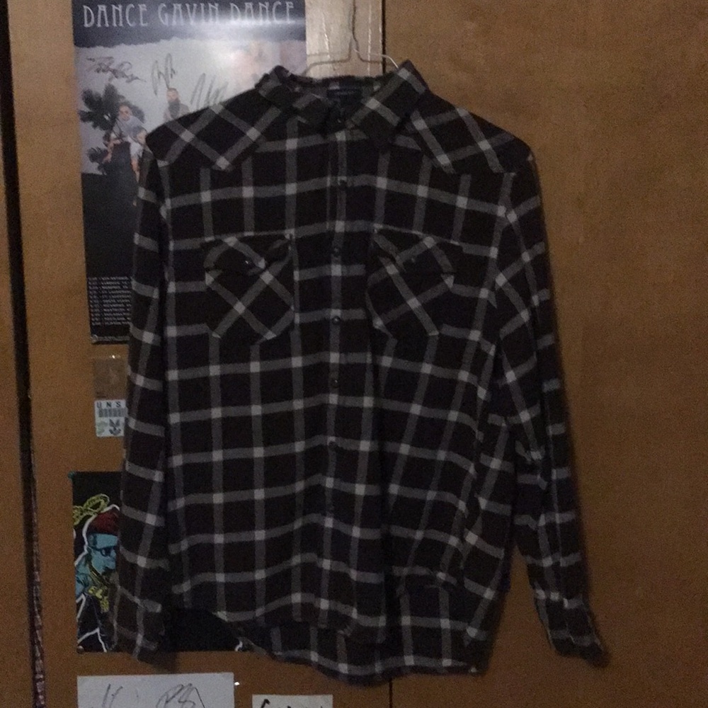 American Eagle Brown Flannel